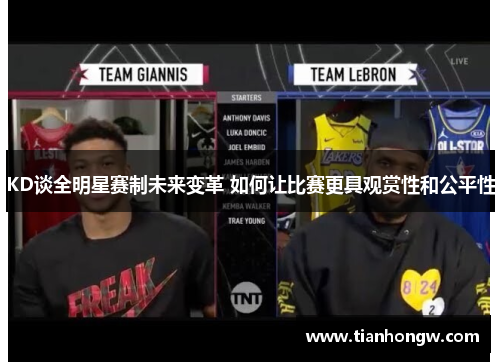 KD谈全明星赛制未来变革 如何让比赛更具观赏性和公平性